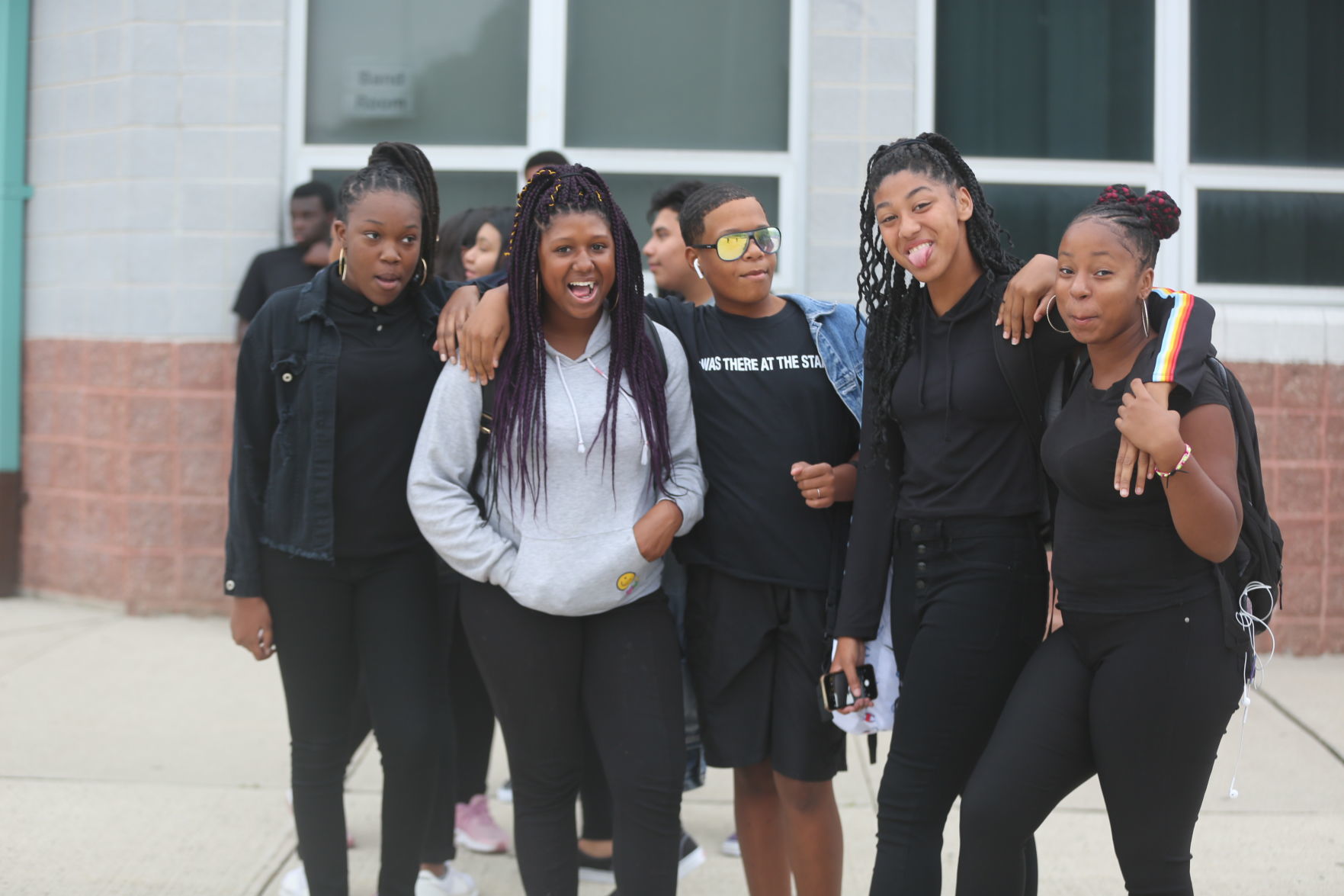 First Day at Pleasantville High School
